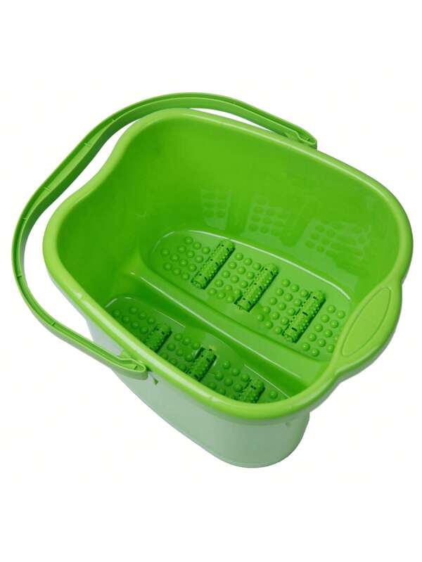 Small Foot Massage Spa Bath Bucket Green