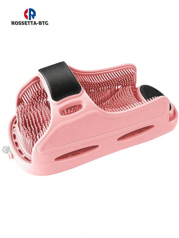 Foot Washer, Lazy Foot Washer, Massage Shoe Washer, Massage Foot Washer, Bathroom Foot Care Tools,Pink Pink