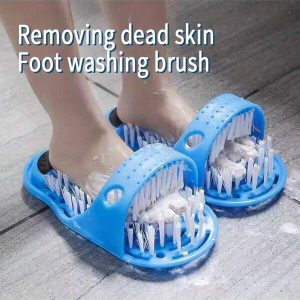 Foot Washing Brush Foot Scrub, Foot Scrub Massager Cleaner, Dead Skin Remover For Shower Floor With Suction Cup,Bag,Organizer,Storage,Hair Clips Multicolor