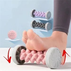 Foot Roller Massage Tool For Plantar Fasciitis Relief, Manual Deep Tissue Foot Massager For Circulation And Pain Relief, Foot Massage Roller For Arch, Heel Recovery Multicolor